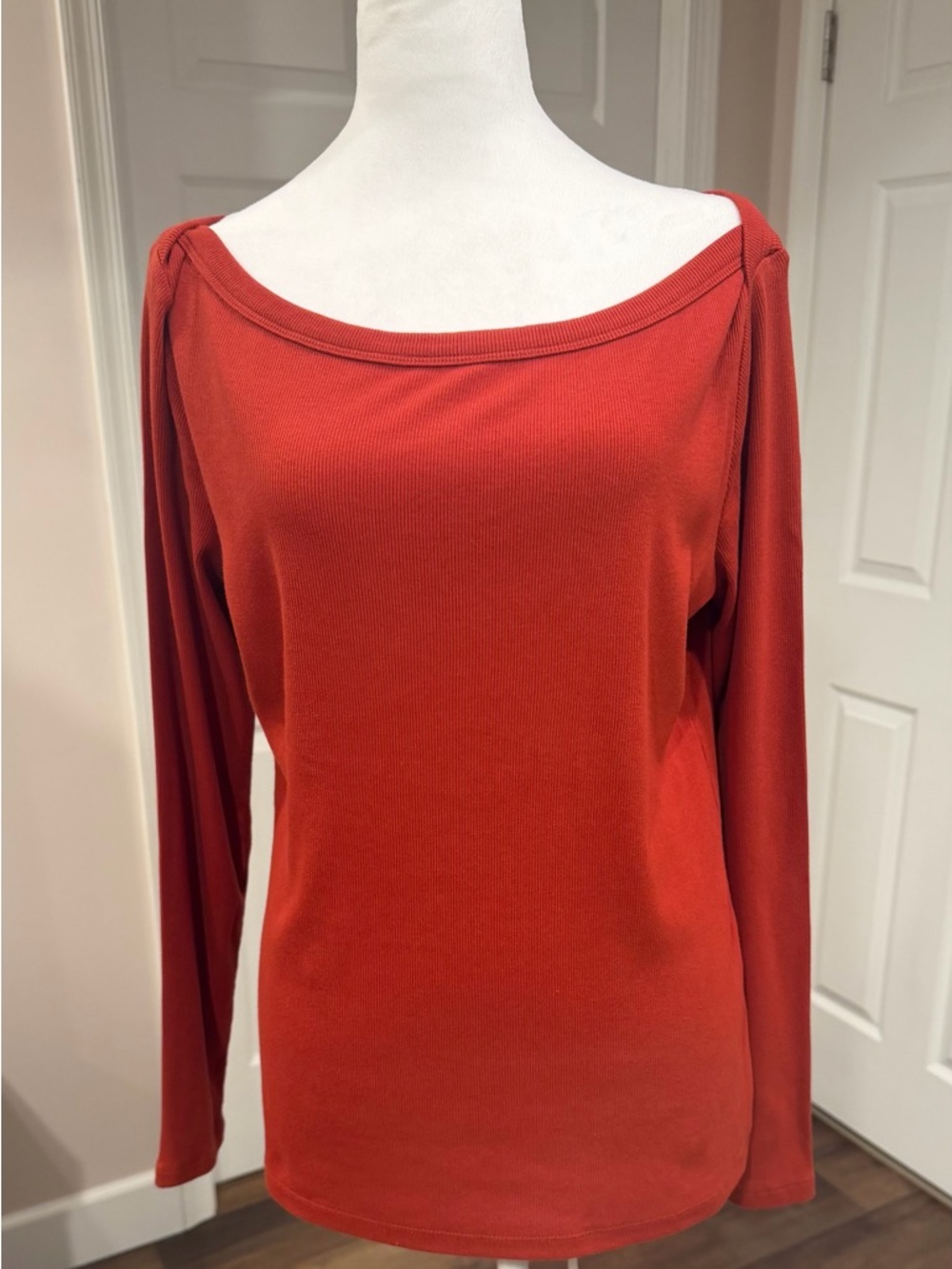 Banana Republic Ribbed Boatneck Top